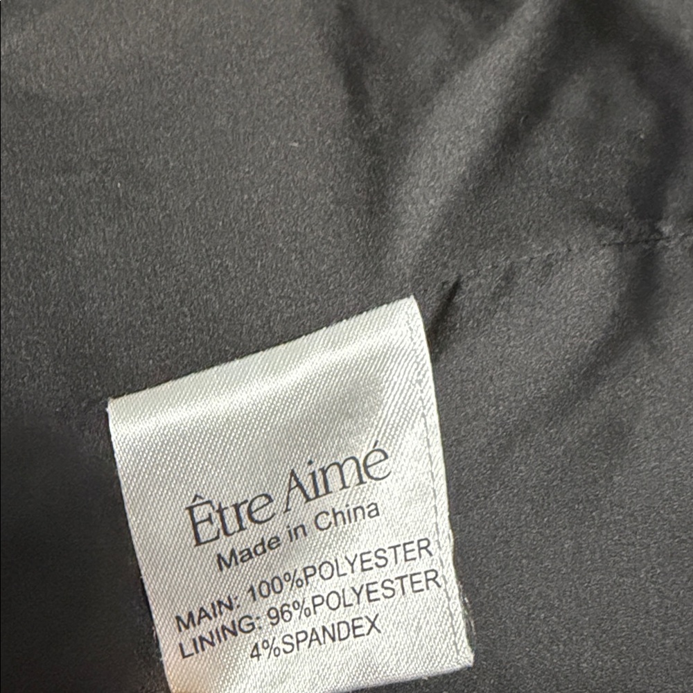 ÊTRE‎ AIMÉ HOUNDSTOOTH THE CITY COAT MSRP $200 EUC Size S - Picture 5 of 5